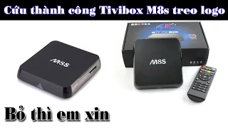 cứu thành công tivi box M8s treo logo bị lãng quên