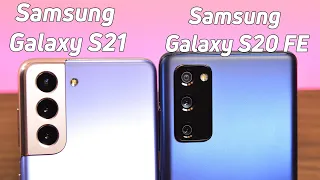 Galaxy S21 vs Galaxy S20 FE 5G - A tale of two similar phones