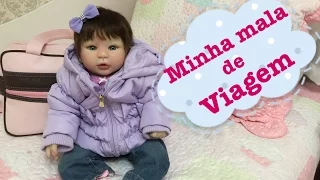 #veda 3 Arrumando a mala de viagem à Orlando da minha bebê Reborn