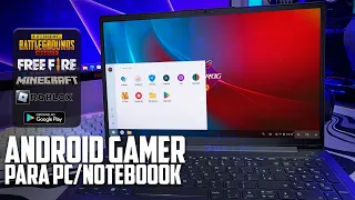 🤯SISTEMA ANDROID GAMER PARA PC/NOTEBOOK DE ENTRADA !