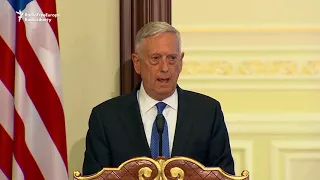 Mattis Says Defensive Arms For Ukraine Not Provocative