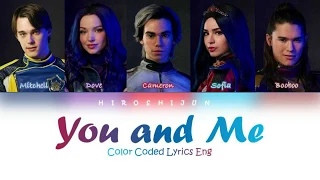 You and Me - From Descendants 2 (Color Coded Lyrics Eng)