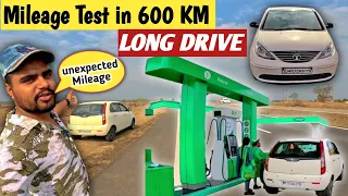 🔥UNEXPECTED MILEAGE TEST OF TATA VISTA 😱- Mileage Test of Tata Vista After Adding New Engine oil