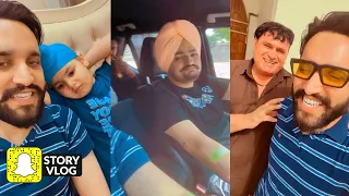 Sidhu Moose Wala | Ladi Kangarh | Snapchat Story | Vlog