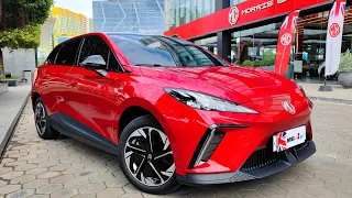 First Look ! 2023 MG4 ELECTRIC 425 Km - Red Color | Interior and Exterior