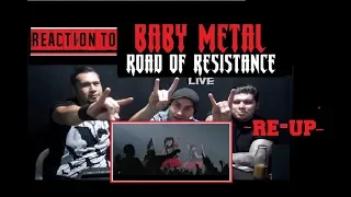 *RE-UP* Reaction To: BabyMetal - Road of Resistance (LIVE)