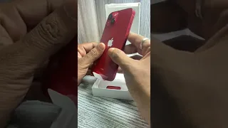 Iphone 13 Red Colour Unboxing - Flipkart Sale @50K #shorts