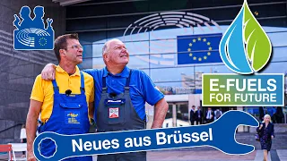 WIR im EUROPAPARLAMENT!! 😳 | Wie geht es mit E-Fuels weiter? | Einladung zum Expertentalk!! 💬