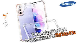 3D Airbag Shockproof Silicone Case For Samsung Galaxy S21 S20 Fe Ultra S10 S9 S8 Note 10 Plus