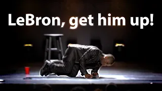 Kevin Hart - LeBron, get him up!