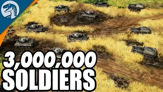 LARGEST BATTLE IN HISTORY, 3,000,000 TROOPS | Blitzkrieg 3 Gameplay