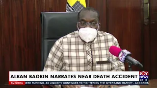 Road Crashes: Alban Bagbin narrates near death accident - AM News on JoyNews (6-5-21)