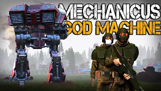 Bringing In A God Machine Against Orks - Arma 3 WARHAMMER 40K