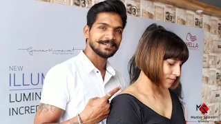 BLUNT BOB CUT| Short Haircut  | blunt haircut | Bob Haircut Tutorial ( 2020 ) | by Master Deepak