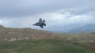ROYALAIRFORCE & THE USAF 48th FIGHTER WING LOW LEVEL IN THE MACH LOOP!!!
