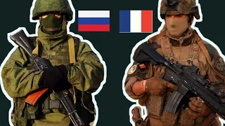 Russie vs France puissance militaire comparaison || 2022 ||