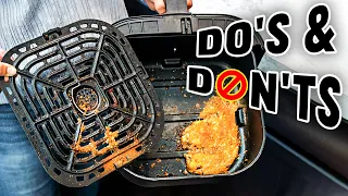 24 Air Fryer Do's & Don'ts | Tips & Tricks You Need To Apply!