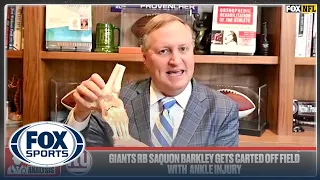 Dr. Matt Provencher says Saquon Barkley could miss '2-4 weeks' | NFL ON FOX | FOX SPORTS