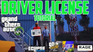 HOW TO GET A DRIVER'S LICENSE IN GTA5 RP DMV SCHOOL TUTORIAL HOW TO EARN MONEY IN GTA RP RAGEMP PT 1