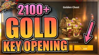 Opening over 2,125 Gold Keys in Rise of Kingdoms