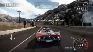 Need For Speed Hot Pursuit Remastered - Pagani Zonda Cinque's Orgasmic V12 Engine Sound