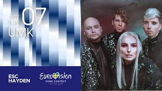 My Top 7 - UMK 2024 🇫🇮 | Eurovision 2024
