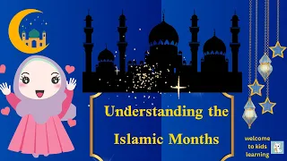 Learn the islamic Months | islamic series and cartoons | 2d animation | Preschool rhymes