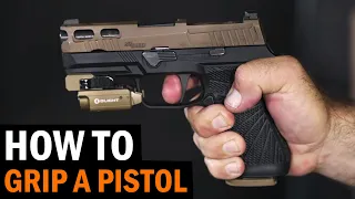 How to Grip a Pistol with Navy SEAL Mark "Coch" Cochiolo