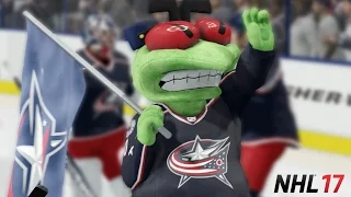 NHL 17 | RECREATING THE BLUE JACKETS 10-0 WIN
