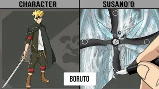 ALL SUSANOO IN NARUTO BORUTO 3D EVOLUTIONS