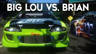 NFS Most Wanted - 1995 Mitsubishi Eclipse (Brian) vs. Mitsubishi Eclipse GT (Big Lou)