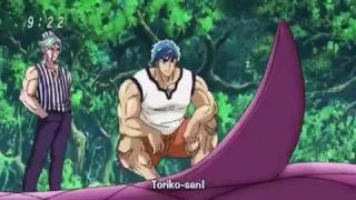 Toriko- Sunny, Toriko and Komatsu ride Quinn