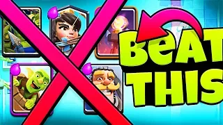 STOP LOG BAIT with THIS DECK PERFECTLY in CLASH ROYALE