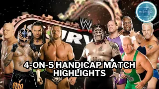 Team Triple H vs. Team Umaga | 4-on-5 Handicap Elimination Match Highlights - Survivor Series 2007