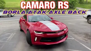 Chevy Camaro RS V6 DUAL EXAUST w/ BORLA ATAKS!