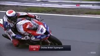 BSB 2018 Round 10   Dickies Supersport RACE1 – Oulton Park   Saturday 15 September