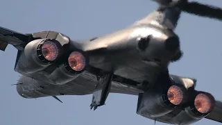 [US] B1 Lancer Bomber footage! (Loudest takeoff, cockpit...)