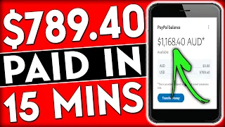 GET PAID $789.40 In 15 Mins With a 🔥DONE FOR YOU🔥 Method (MAKE MONEY ONLINE)