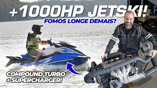 We built a +1000hp Yamaha Jetski in 5 days! Compound Turbo and SVHO supercharger!