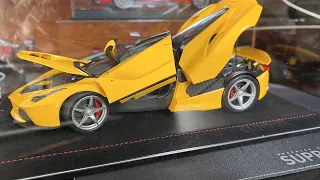 1/18 BBR Diecast La Ferrari Giallo Modena Unboxing vídeo short from LM Prestige Models UK