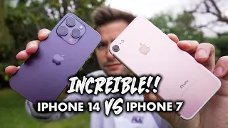 SINCERAMENTE ME IMPRESIONÓ - iPhone 7 vs iPhone 14 Pro: ¿Cuál es Mejor en 2024?