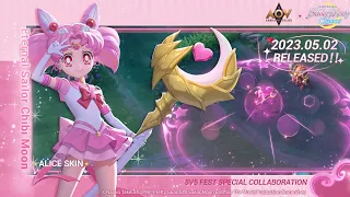 Eternal Sailor Chibi Moon Skin Spotlight - Garena AOV (Arena of Valor)