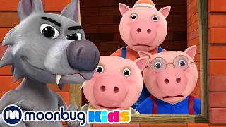 3 małe świnki | Little Baby Bum | Bajki i piosenki dla dzieci! | Moonbug Kids po polsku