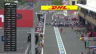 Photographers Interrupt Esteban Ocon’s Last Lap Pit Stop | 2023 Azerbaijan Grand Prix