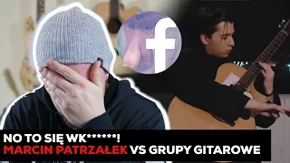 MARCIN PATRZAŁEK vs GRUPY GITAROWE; No to się wk*******! Kashmir on One Guitar - Led Zeppelin