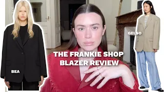 BEST OVERSIZED BLAZERS: The Frankie Shop Gelso + Bea Blazer Review