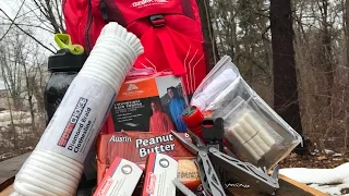 $100 Walmart Bug Out Bag: Survival Bag I Will Use To Get Me Home - REALLY TESTED!