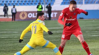 Обзор матча «Аксу» - «Астана» - 1:0. «OLIMPBET-Чемпионат Казахстана». 2 тур