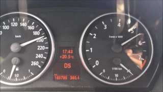 BMW E91 325i Acceleration 0-200+ km/h