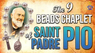 🕊️ Eternal Grace: The 9 Beads Chaplet of Saint Padre Pio